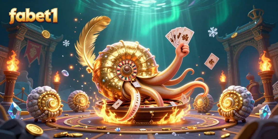 Experience the thrilling play at fabet1 with a stunning 3D nautilus roulette and glowing companions making every bet count.